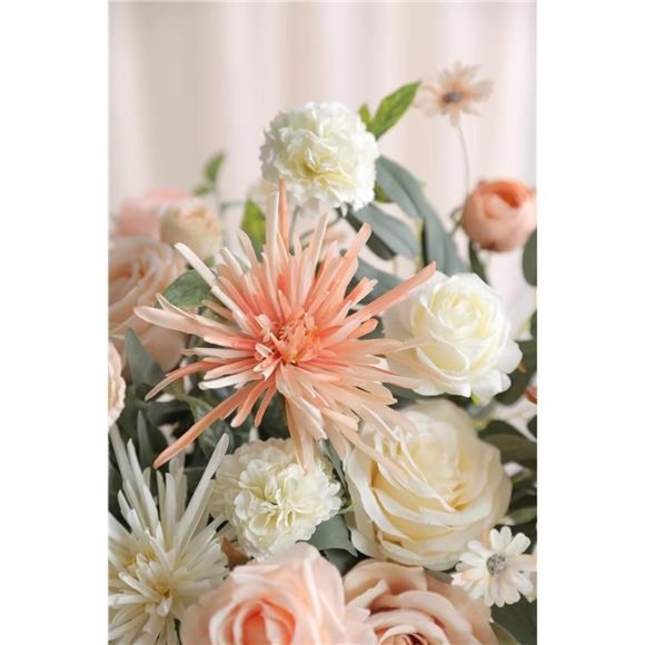 Artificial Flowers Combo Box Set Faux Flowers Bulk Flower Leaf with Stems DIY - Picture 4 of 6